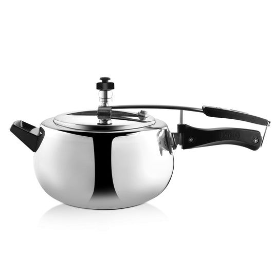 TRIPLY STAINLESS STEEL DAISY 5 LTR PRESSURE COOKER INDUCTION FRIENDLY